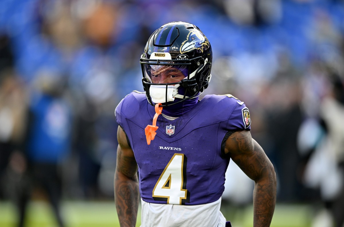 Ravens Have Touchdown Concern With Top Wide Receiver