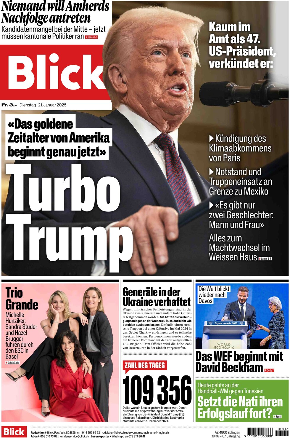Great Wall of America, Turbo Trump: How Newspapers Reacted to