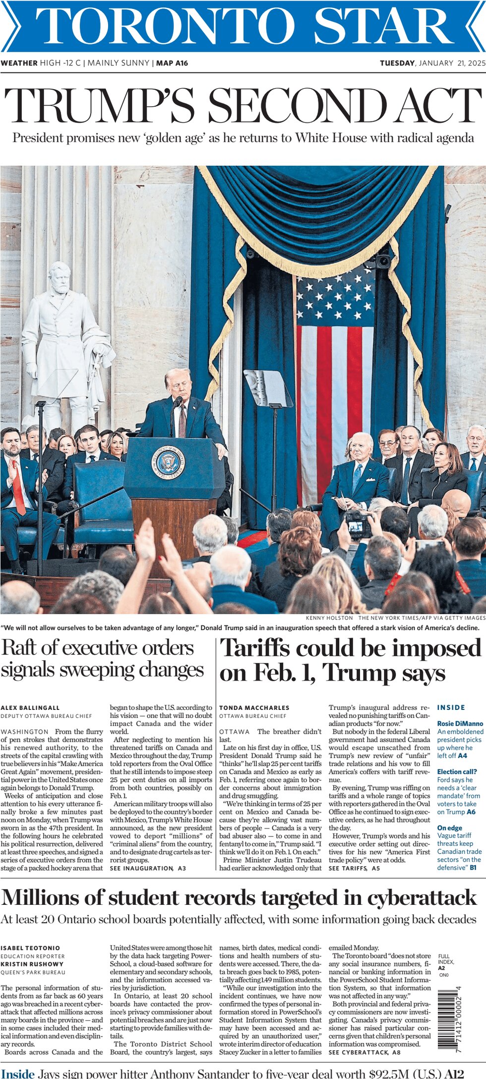 Great Wall of America, Turbo Trump: How Newspapers Reacted to