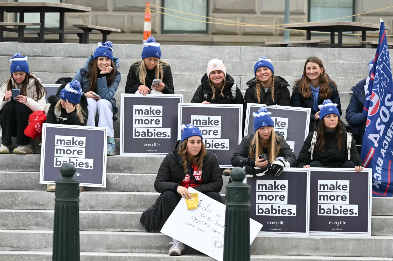 March for Life: Photos Show Large Anti-Abortion Protest in DC - Newsweek