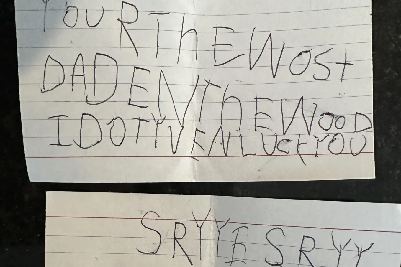 Worst Note Man Gets ‘Worst Dad in the World’ Note—10 Minutes Later, Everything ...