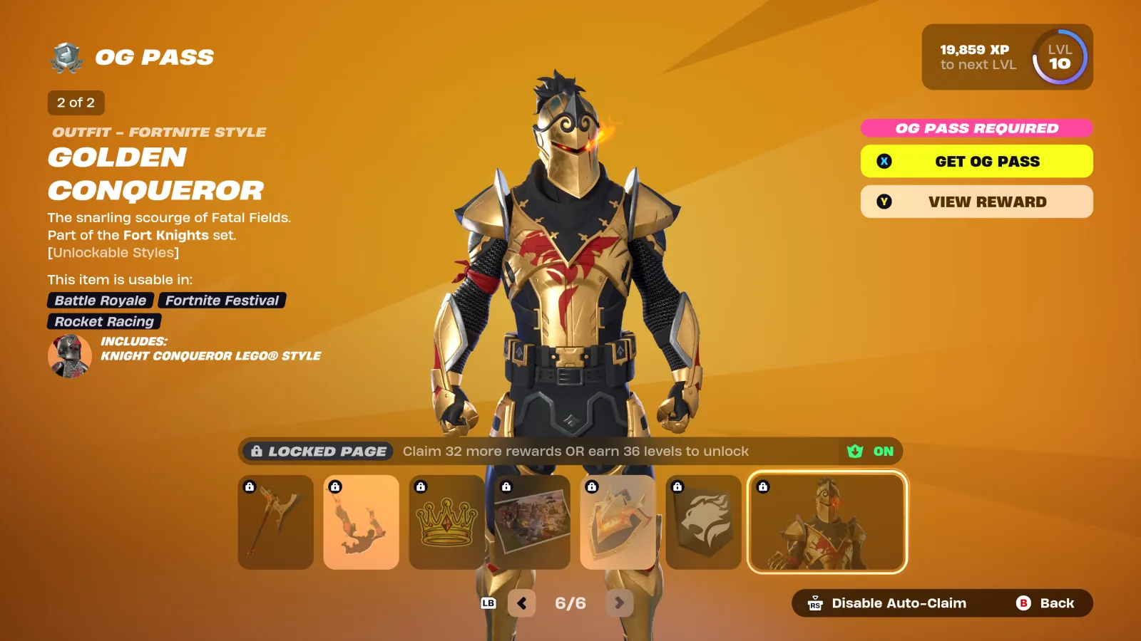 Fortnite OG Sur PC - Jeu Neuf Sous Blister - Édition Originale Battle Royale