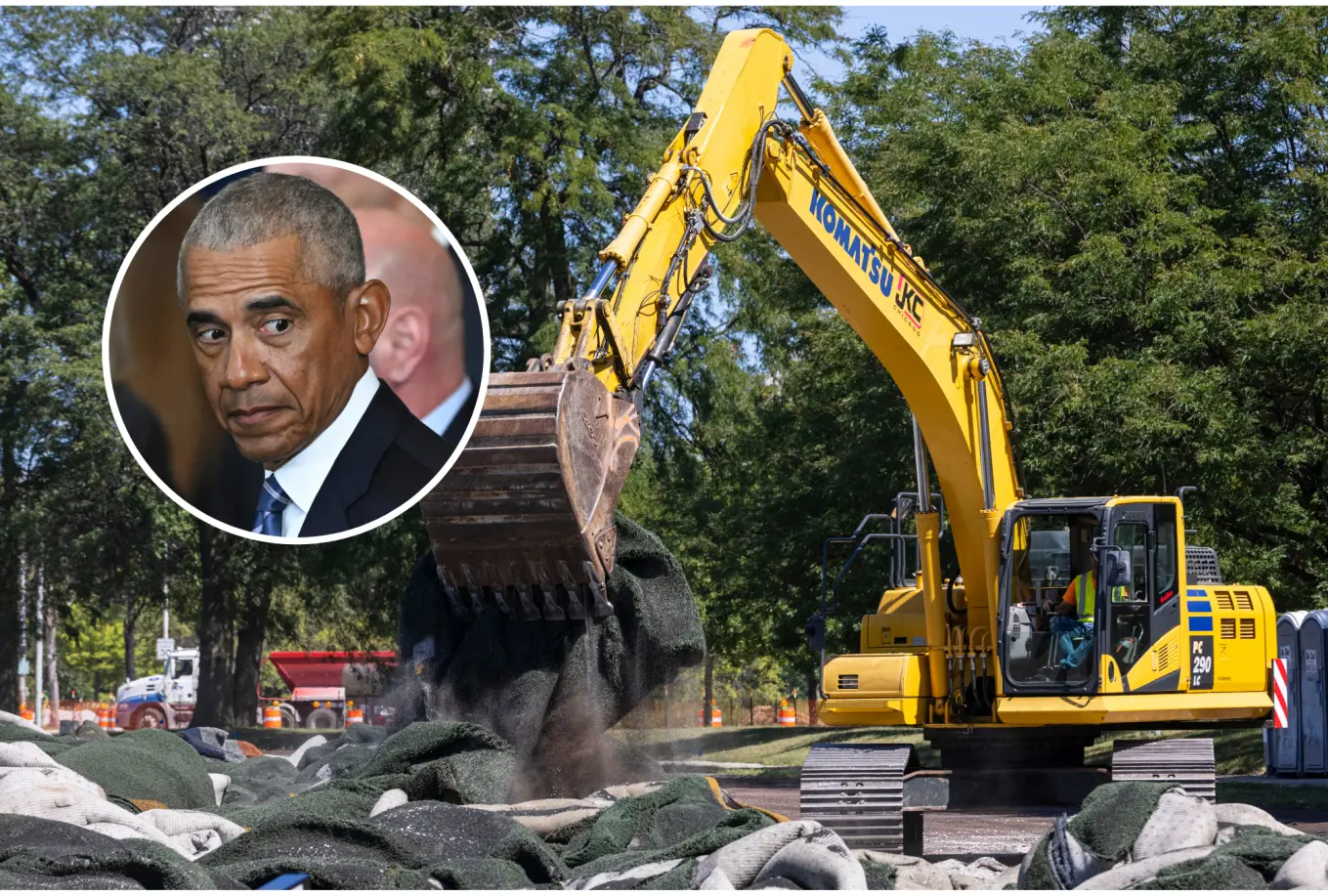 Obama Center Construction