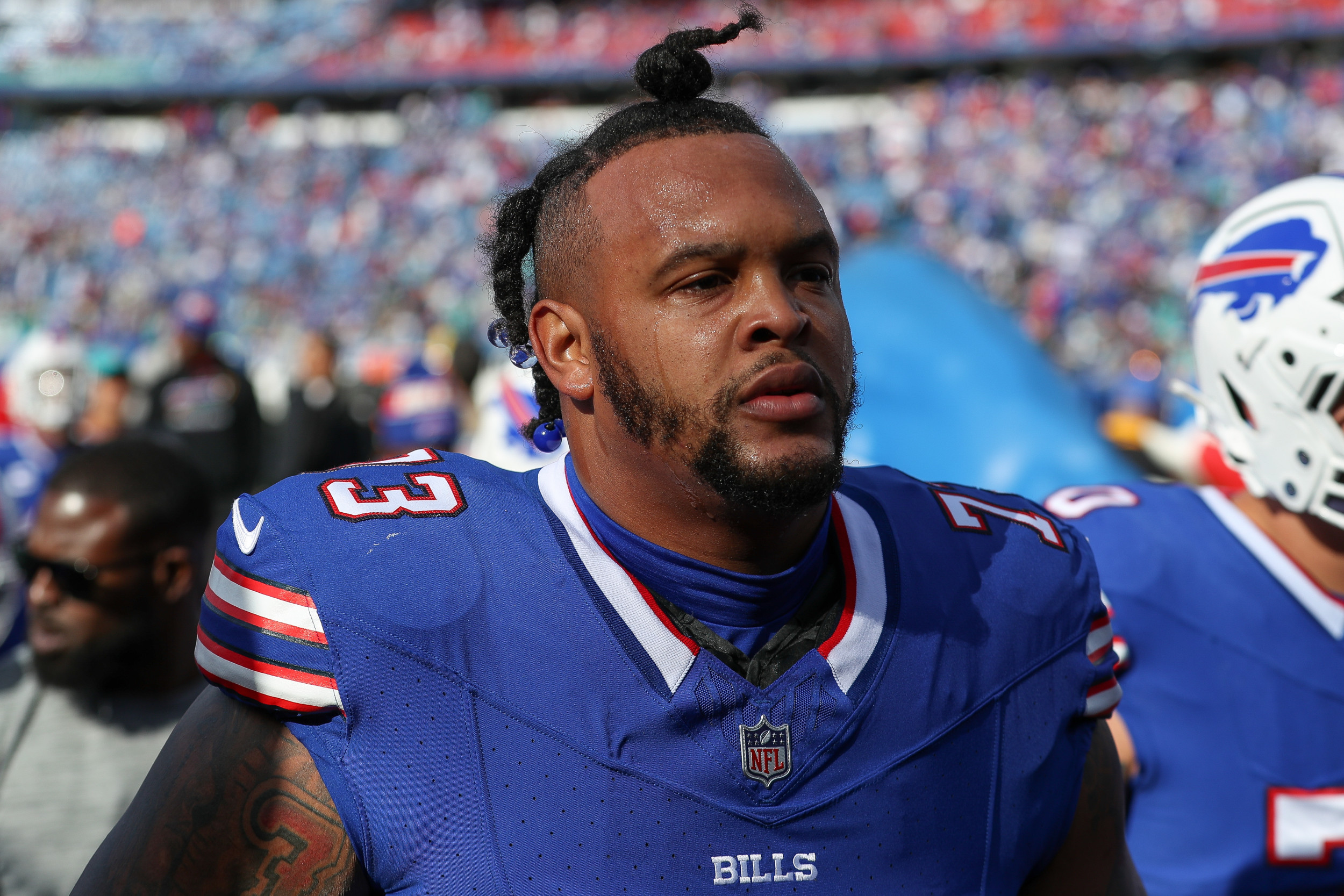 Bills' Dion Dawkins Pitches 'Alliance' With Ravens to Take Down Chiefs - Newsweek