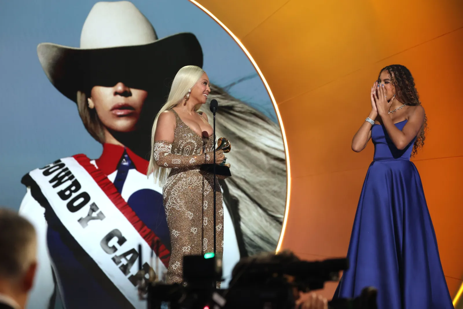 Beyonc, Blue Ivy's Grammys Remarks Decoded by Lip-Readers - Newsweek Beyonc, Blue Ivy's Grammys Remarks Decoded by Lip-Readers - Newsweek