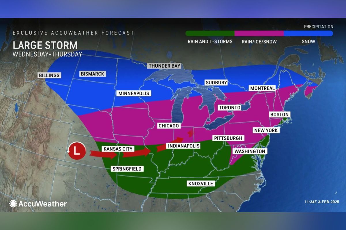 Snow, Ice Maps Show Which States Will Be Hit Hardest - Newsweek
