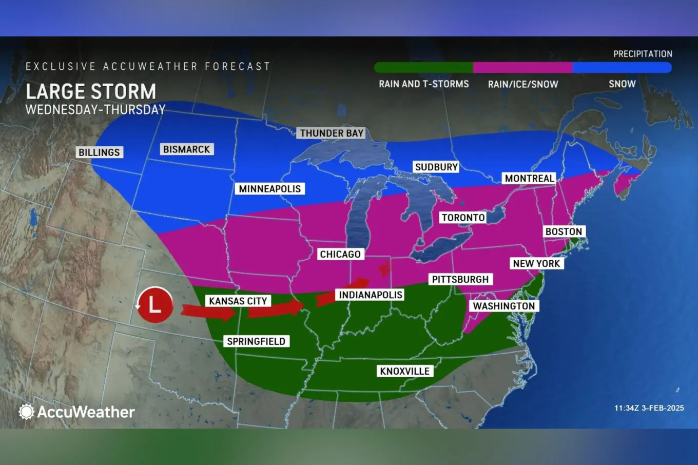 Snow, Ice Maps Show Which States Will Be Hit Hardest - Newsweek