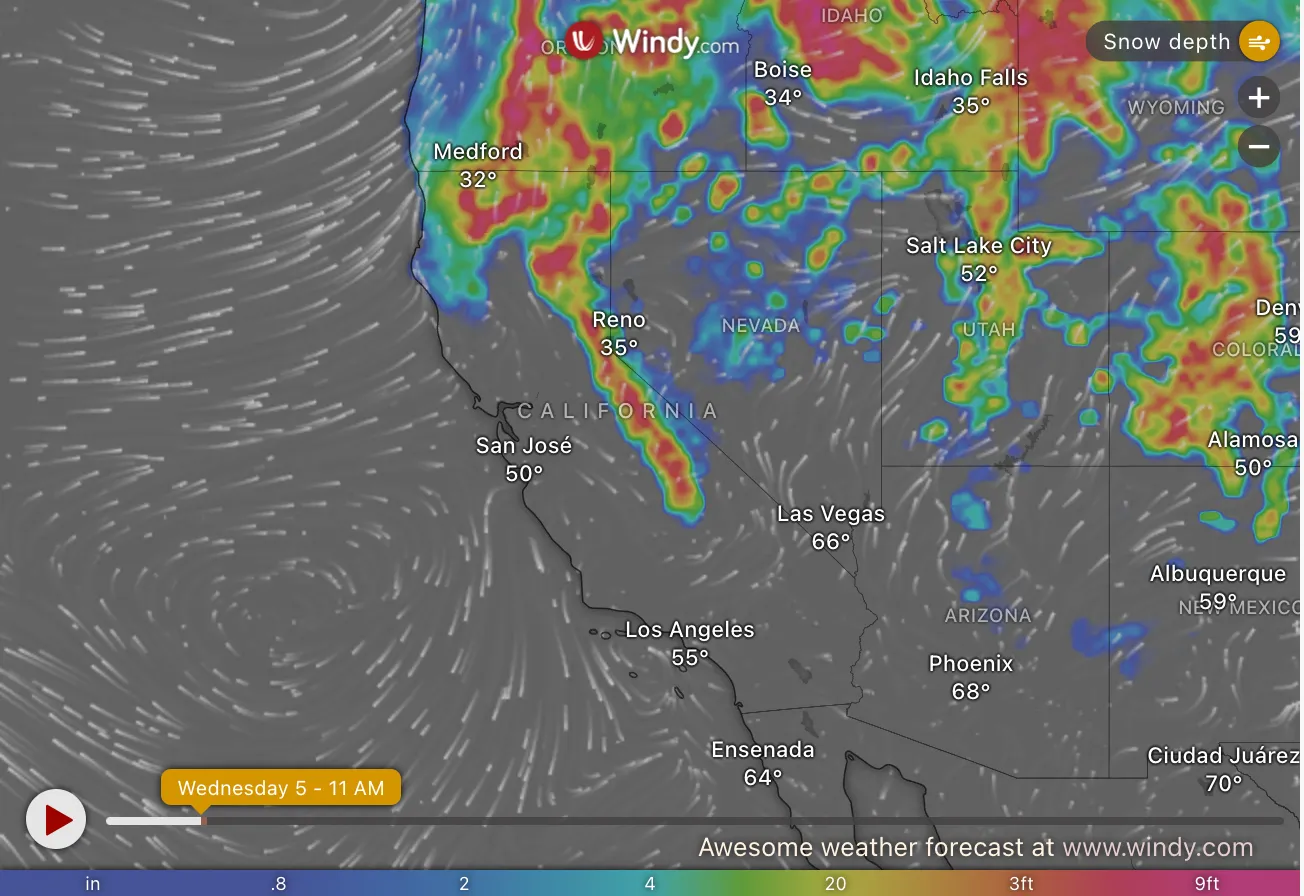 central-california-winter-storm-live-tracker-newsweek