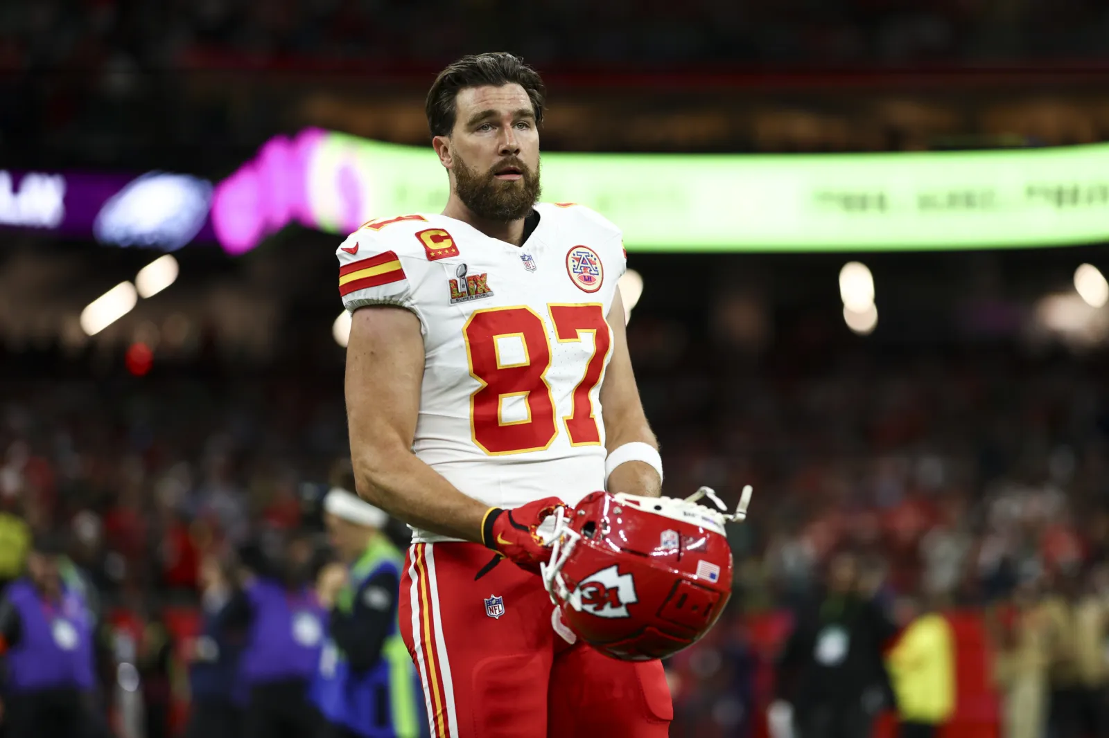 Chiefs' Travis Kelce Addresses Retirement in Post-Super Bowl Loss Reaction - Newsweek