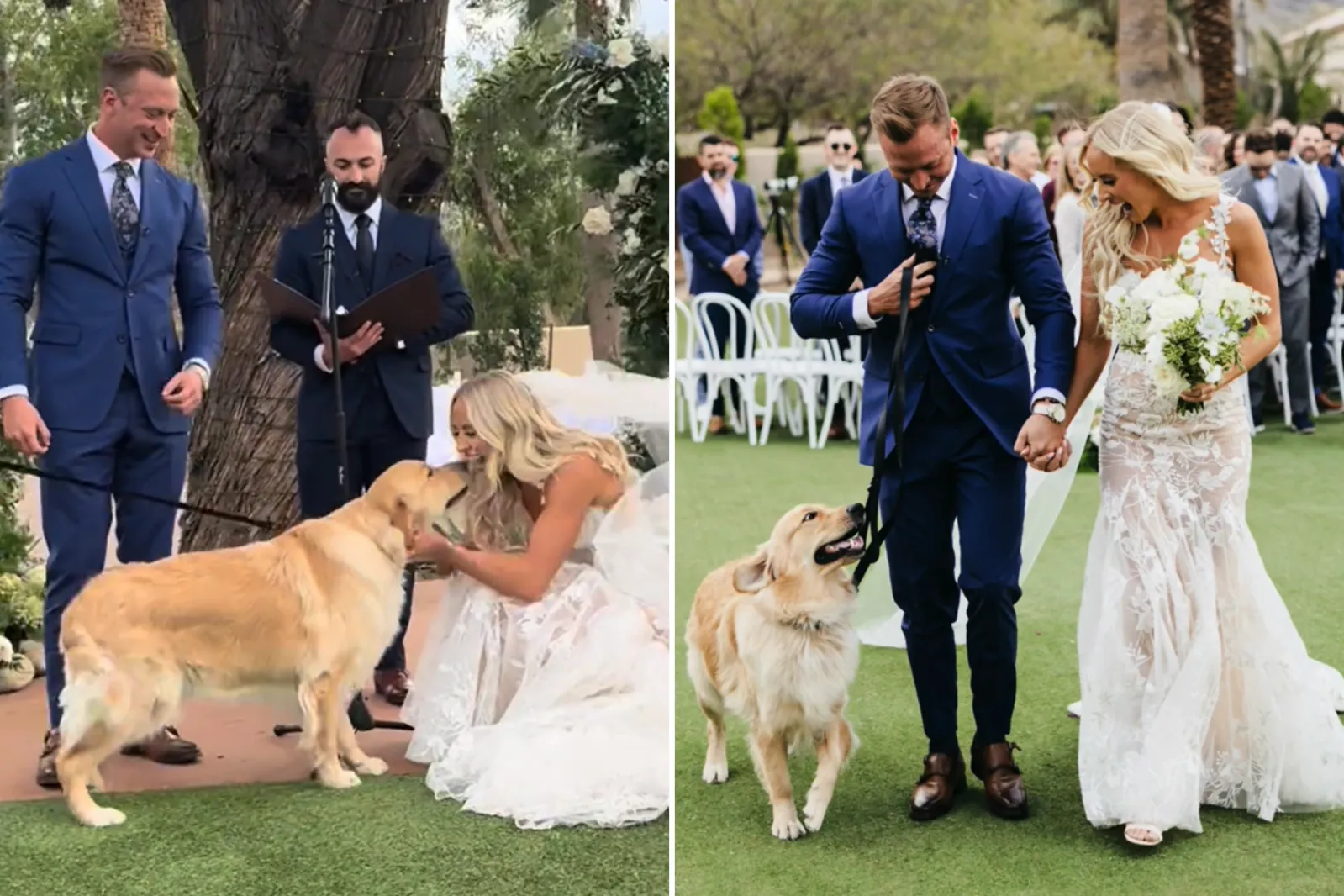 Bride Walks Down the AisleThen Realizes Who's Waiting for Her - Newsweek