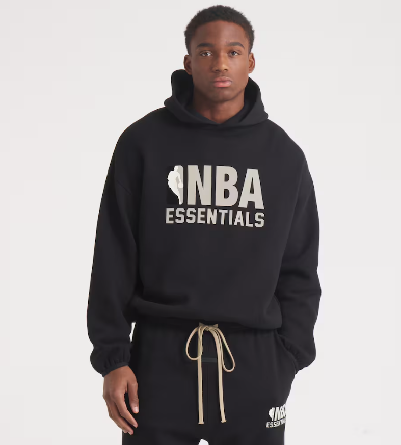 NBA ESSENTIALS FEAR OF GOD Mサイズ FEAR OF GOD ESSENTIALS + NBA Appliquéd Cotton-Jersey T-Shirt
