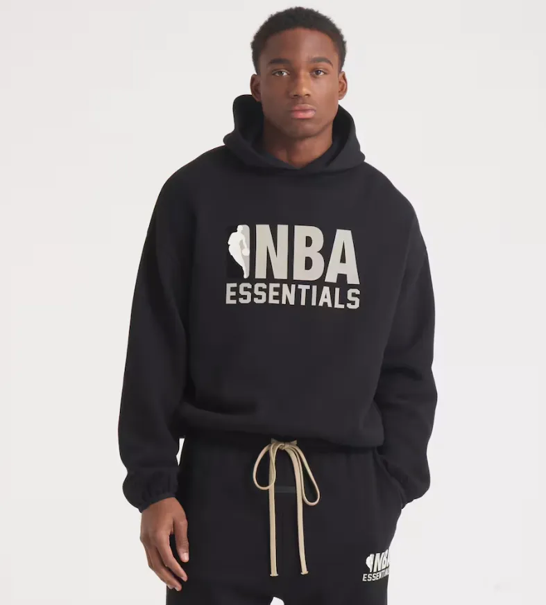 NBA ESSENTIALS FEAR OF GOD Mサイズ Fear of God ESSENTIALS x NBA Mens Pull Over Hoodie – Extra Butter