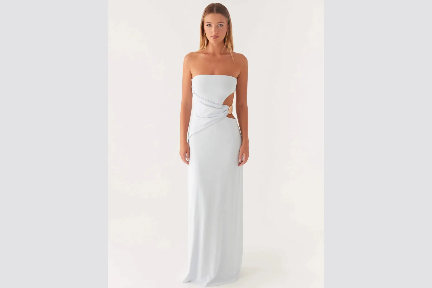 strapless white grad dresses Ivory Strapless Homecoming Dresses Cute Graduation Dresses hc152 Ivory / US6
