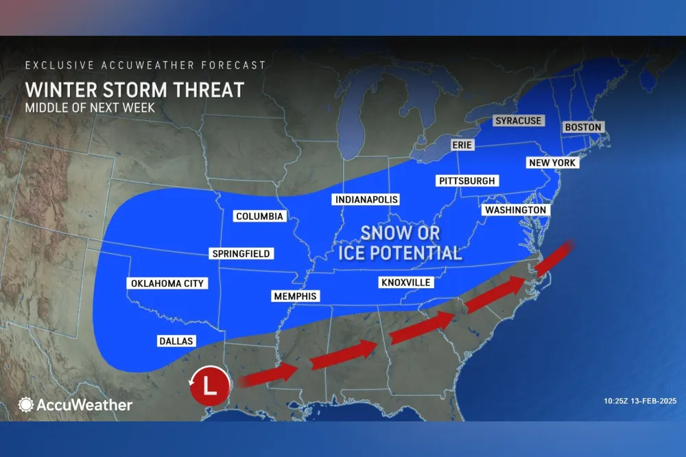 28 States Brace for Another Winter Storm Next Week - Newsweek