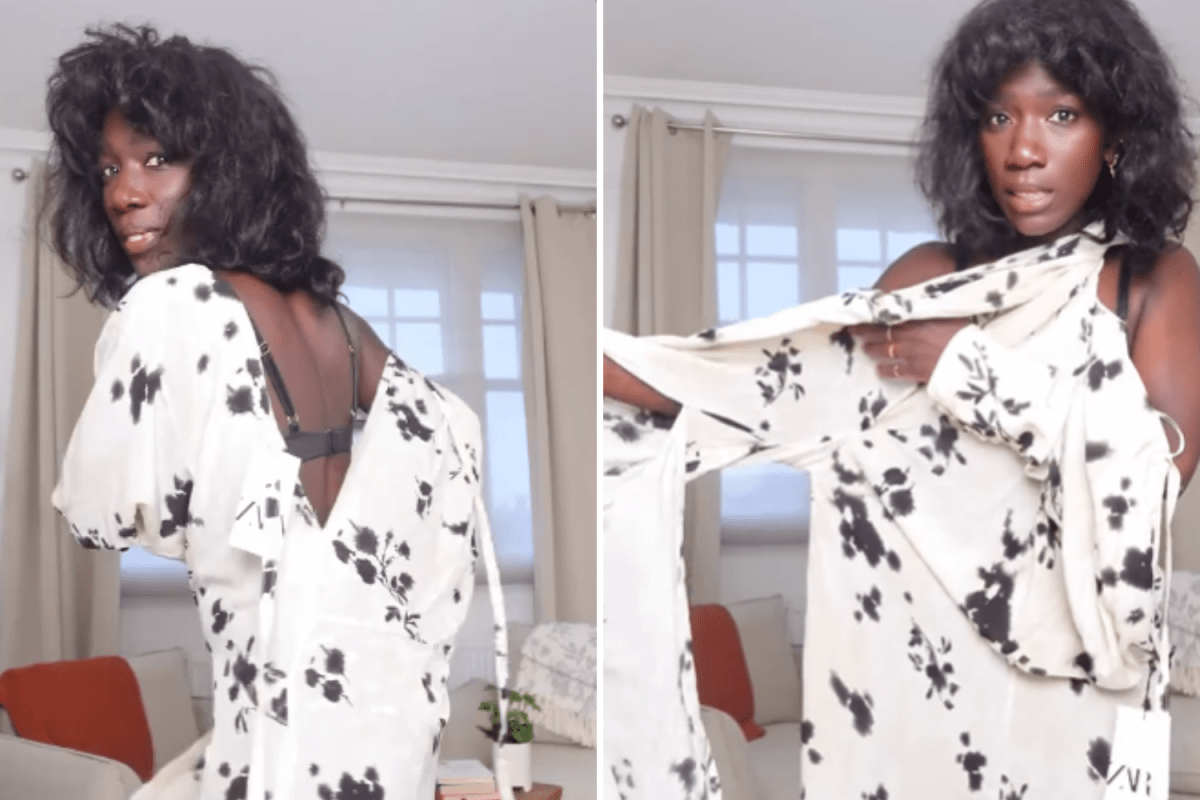 Zara Dress Goes Viral As No One Can Work Out How To Wear It: 'Like This?' - Newsweek Zara Dress Goes Viral As No One Can Work Out How To Wear It: 'Like This?' - Newsweek