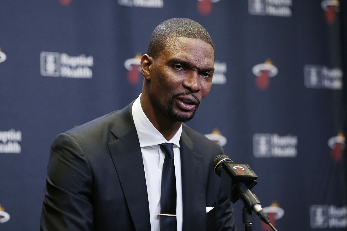Chris Bosh diz que recentemente ‘acordou com meu próprio sangue’