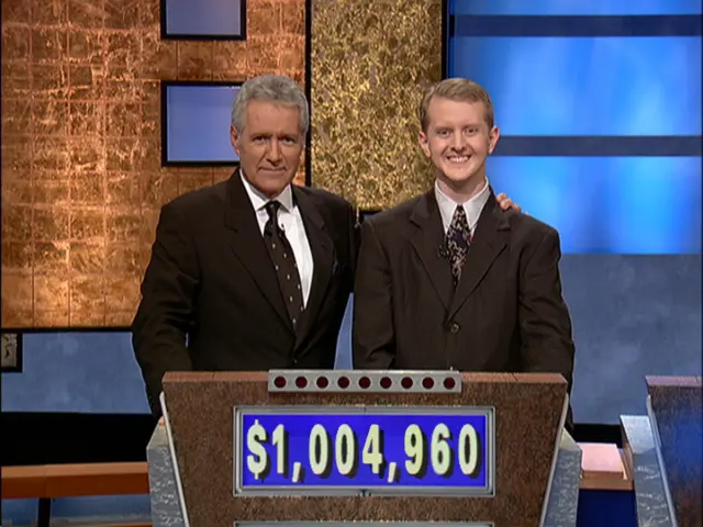 Alex Trebek Ken Jennings