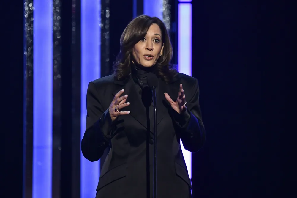 Kamala Harris Takes On Trump and Musk at NAACP Awards: ‘Shadows ...