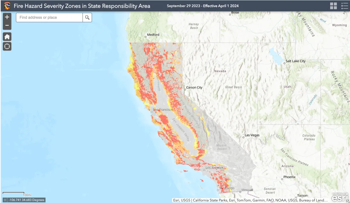 California’s New Fire Risk Maps Have Huge Impacts for Homeowners - Newsweek