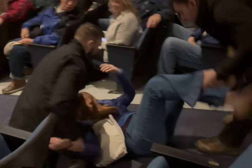 Security Firm Loses License After Woman Dragged Out of Idaho Town Hall ...