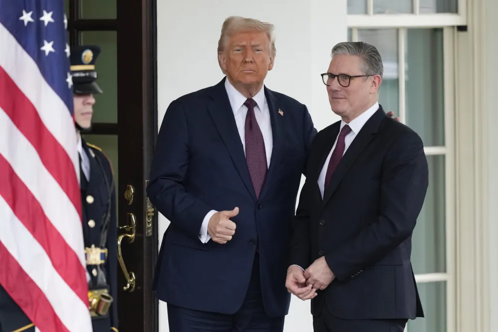 European Union Vows to Fight Trump Tariffs Amid UK's Starmer White ...