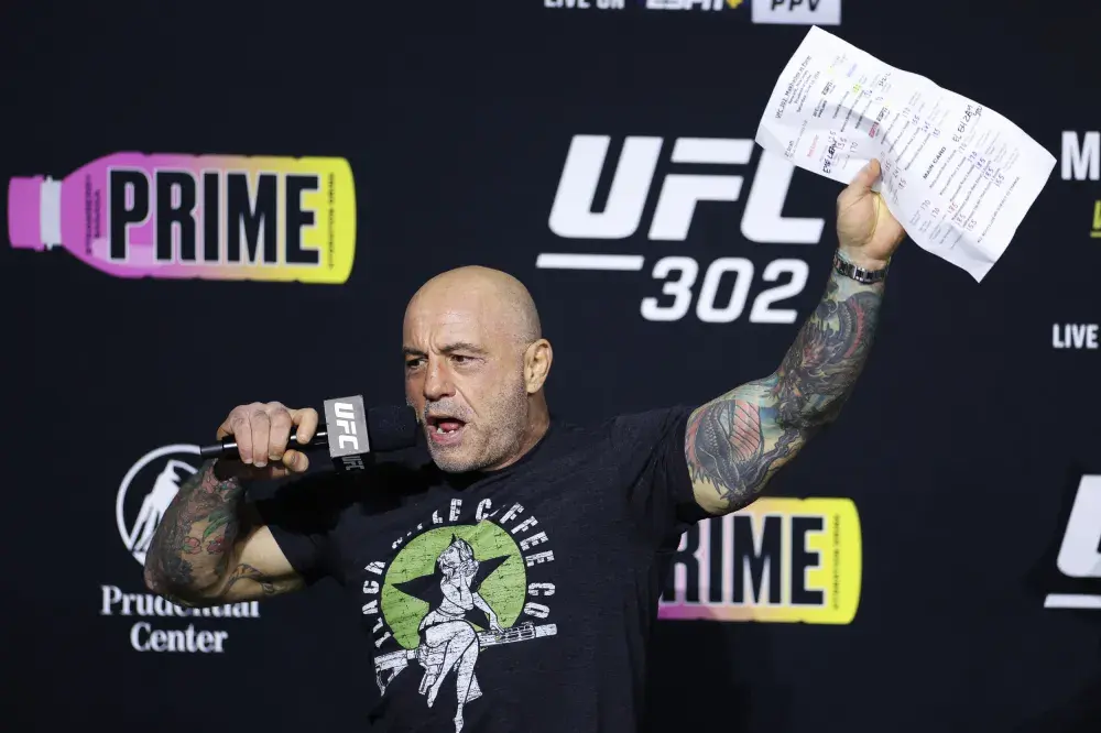 Joe Rogan’s Podcast Is Slipping in the Charts