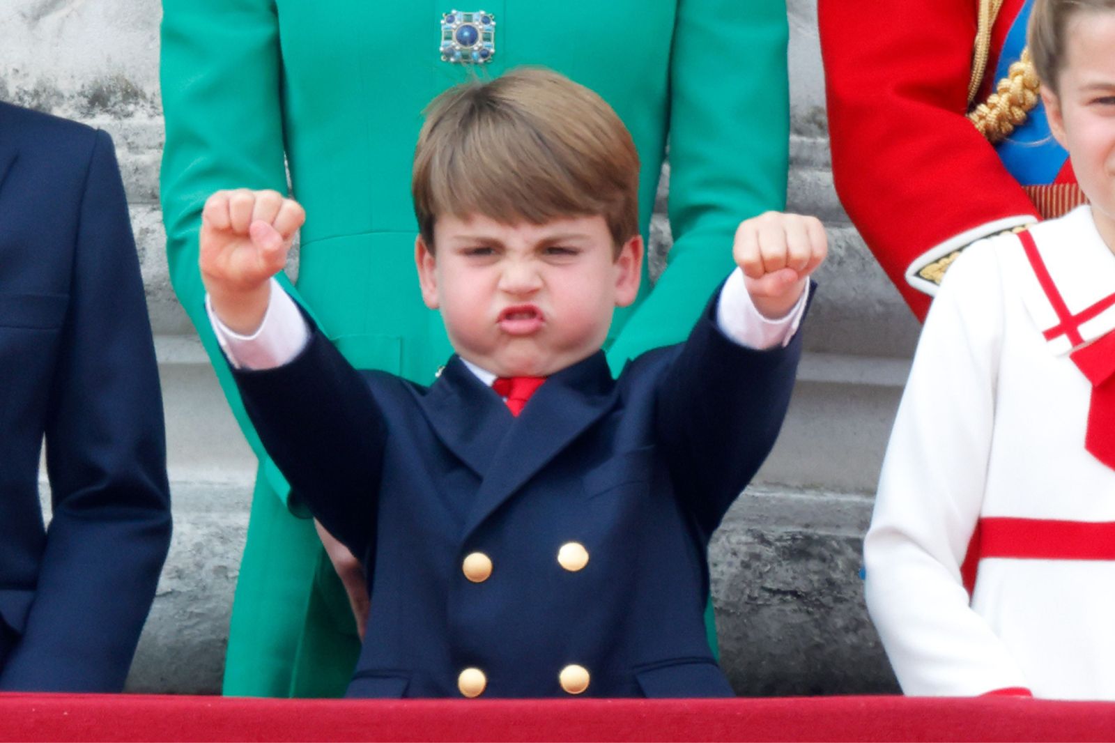 Prince Louis' Adorable Public Mistake Goes Viral - Newsweek
