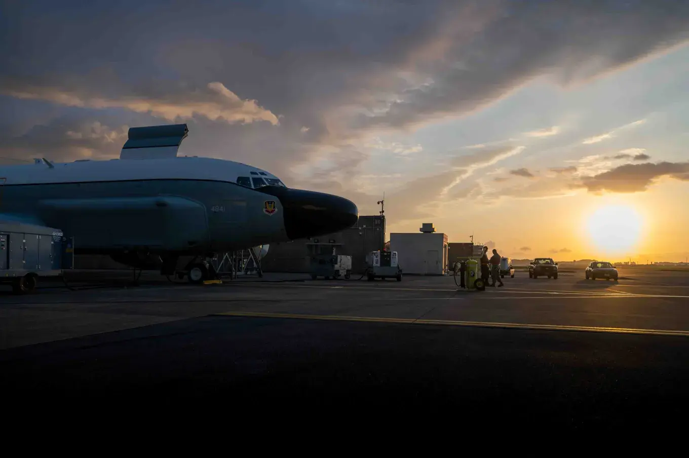 U.S. RC-135V/W Reconnaissance Aircraft Deploys in Japan 
