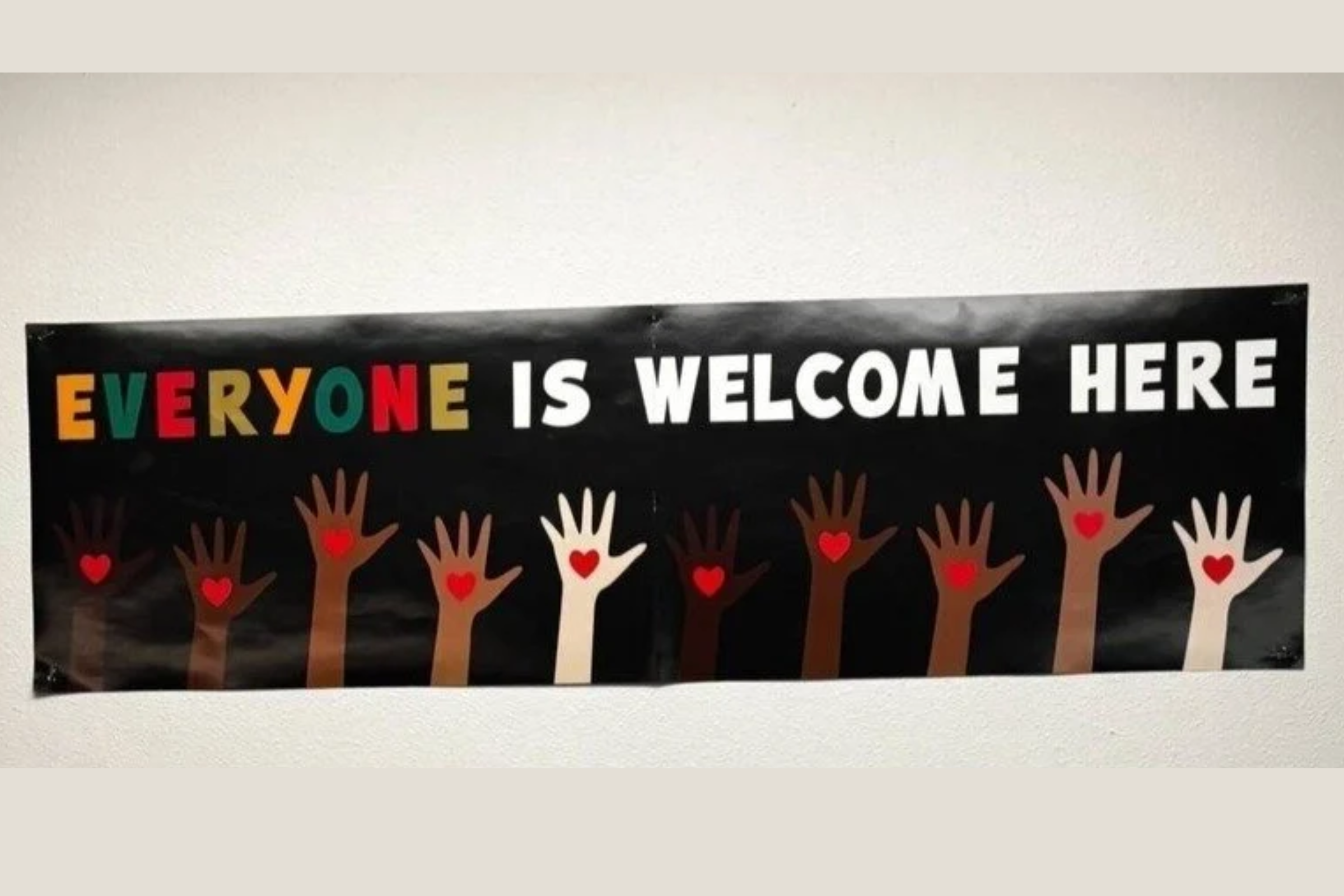 School Removes 'Everyone Is Welcome' Poster: What We Know - Newsweek
