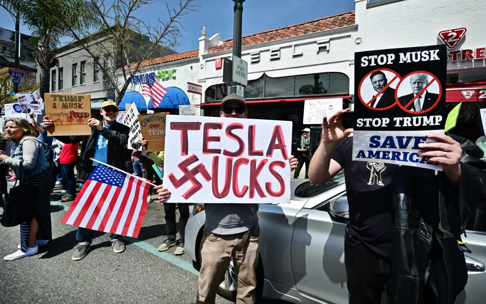Elon Musk Vows to Prosecute Anti-Tesla Protest Organizers—’Time to ...