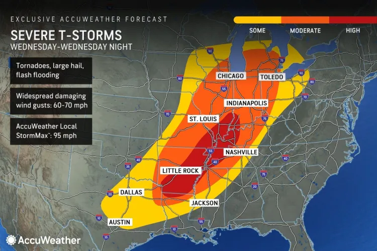 Tornado Map Shows States in ‘High-Risk’ Zone - Newsweek