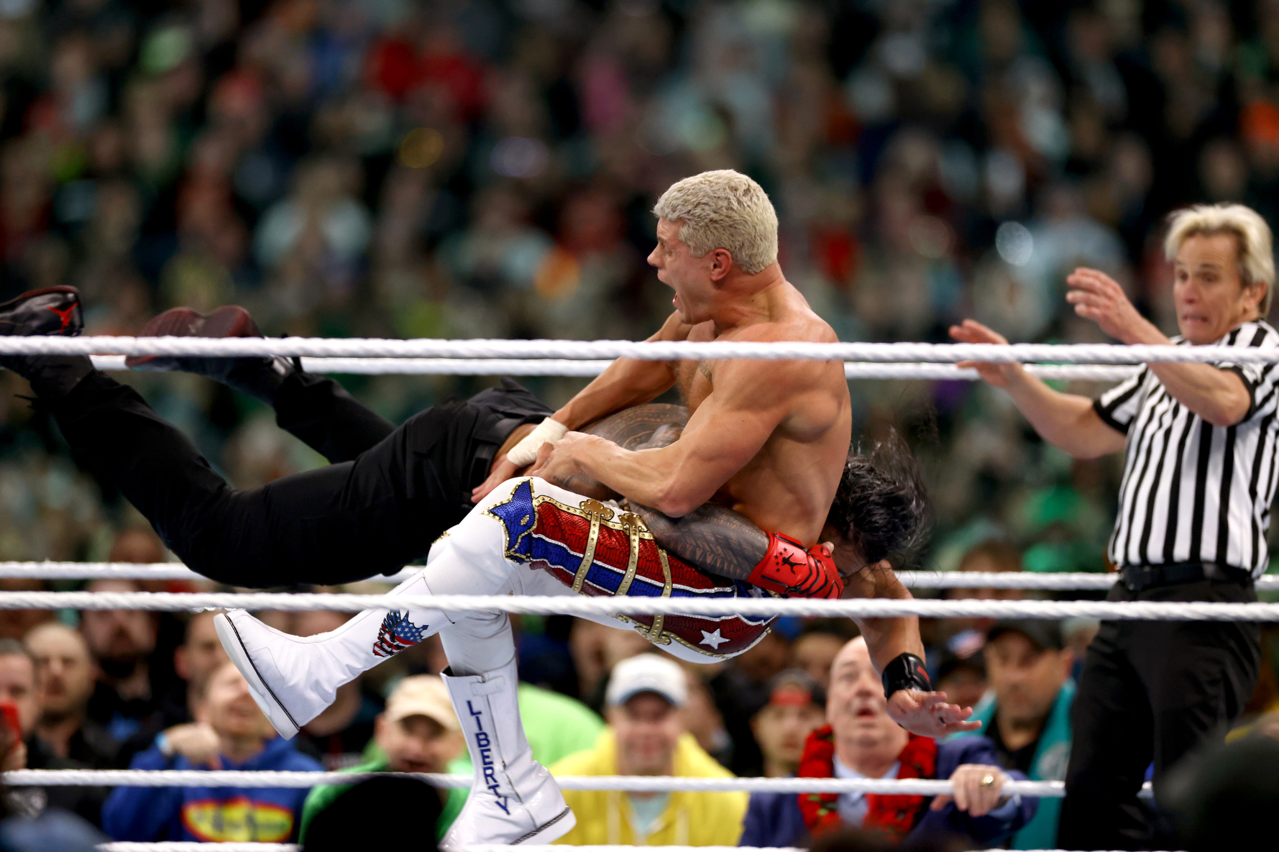 7 Greatest Spears in WWE History - Newsweek, image size:2500x1667