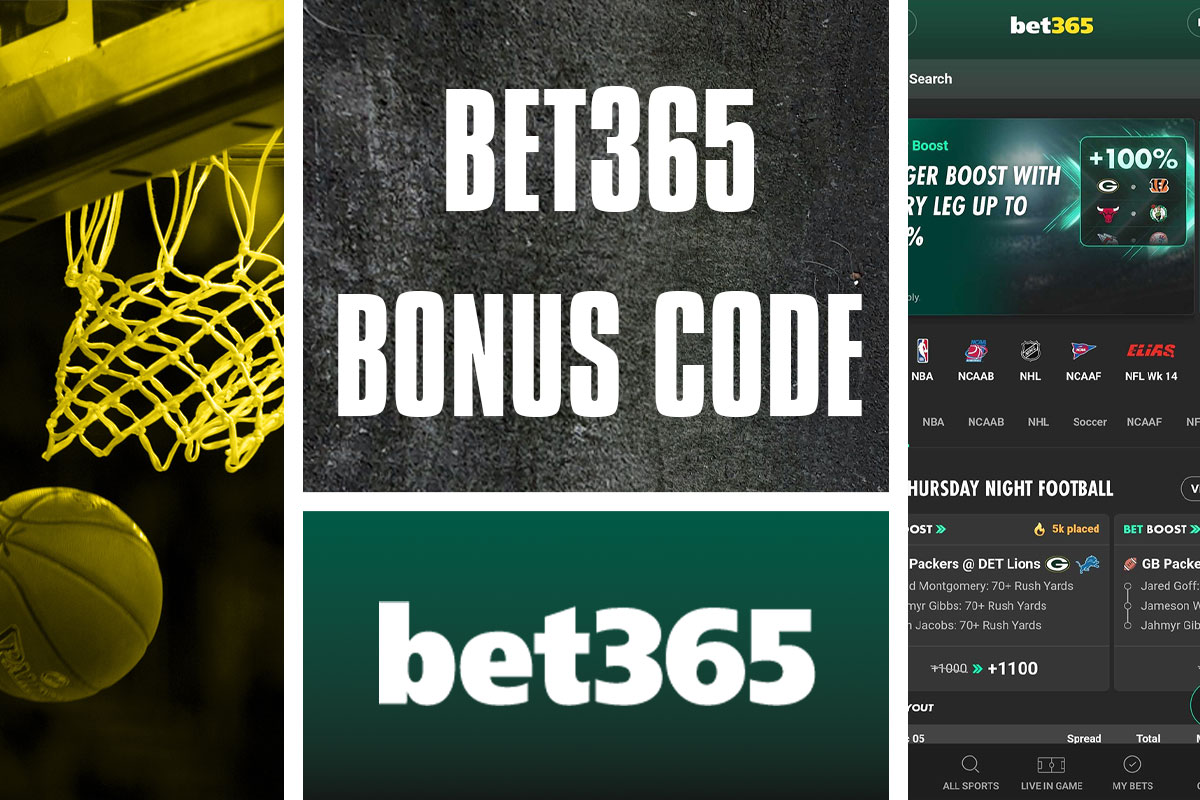 Interfaz de bet365 mostrando juegos y bonos
