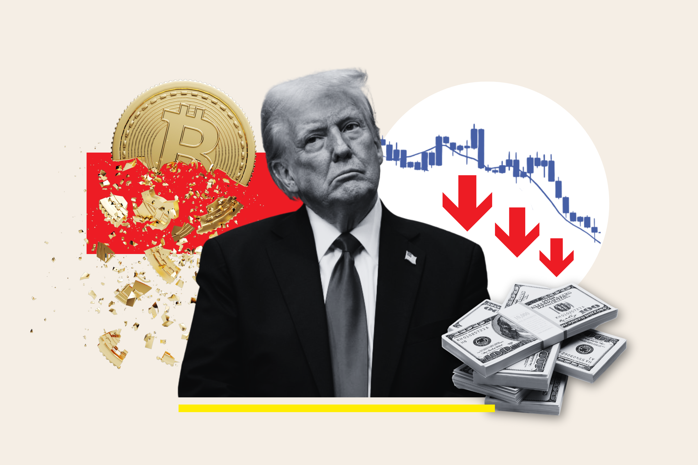 Donald Trump is Losing the Crypto Bros Over Tariff Turmoil - Newsweek