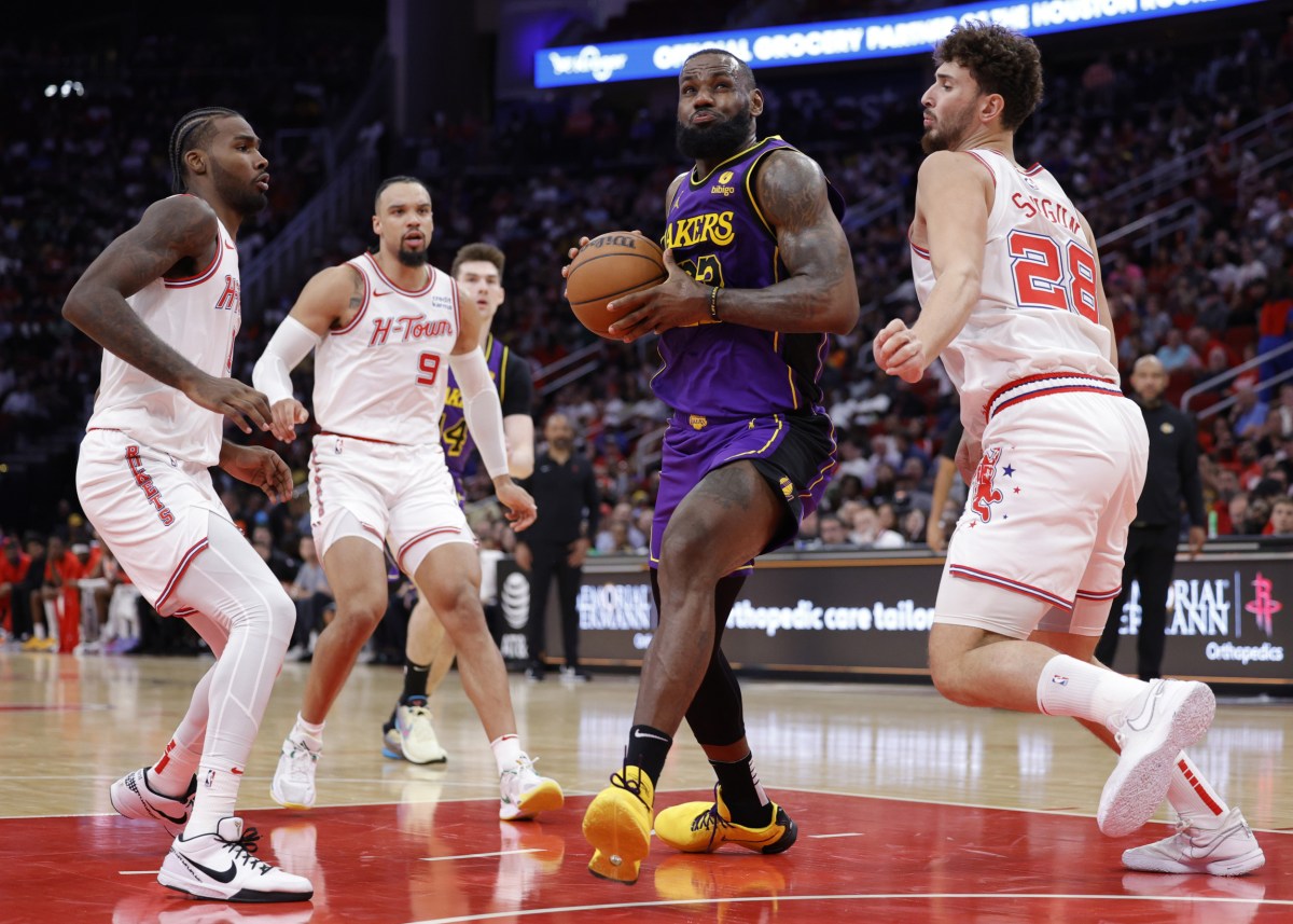 Lakers vs Rockets: Injury Status of LeBron James and Alperen Sengun ...