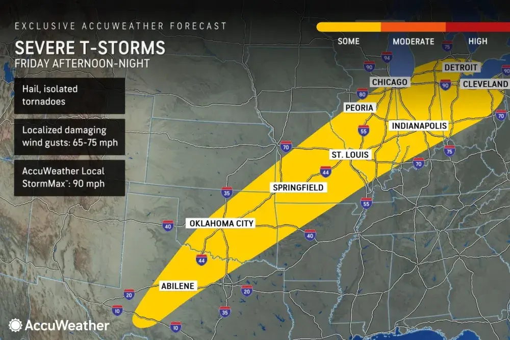 Thunderstorms Threaten Millions On Easter Weekend