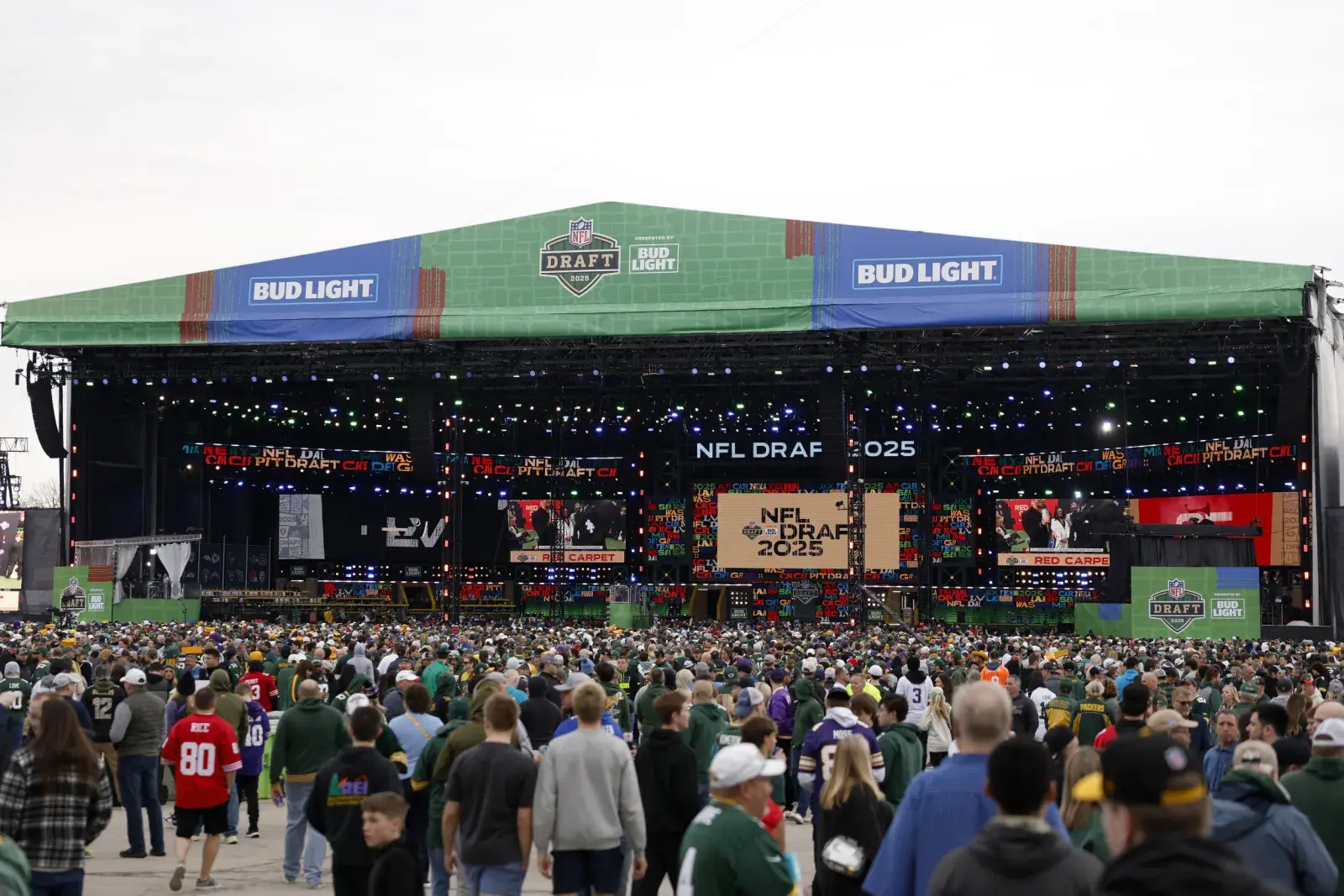 2025 NFL Draft Lambeau Field