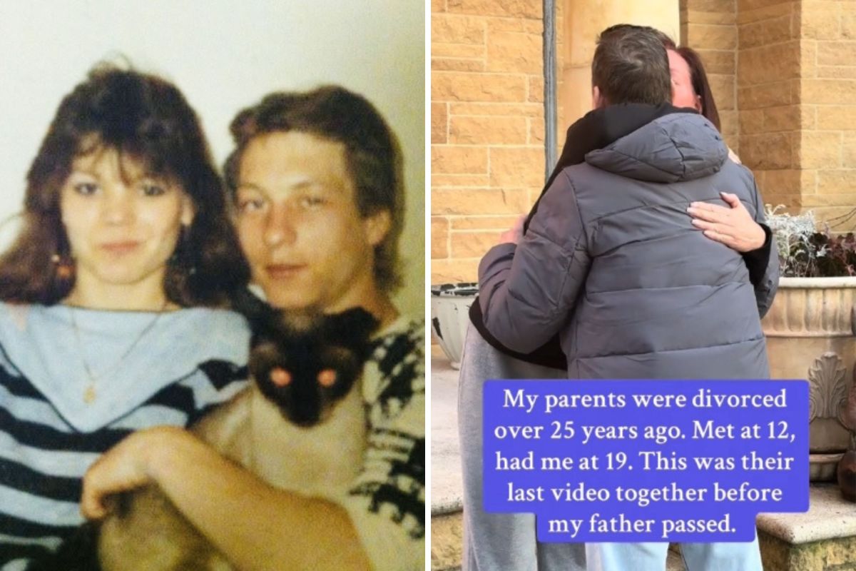 Woman Unknowingly Films the Last Time Her Divorced Parents Saw Each ...