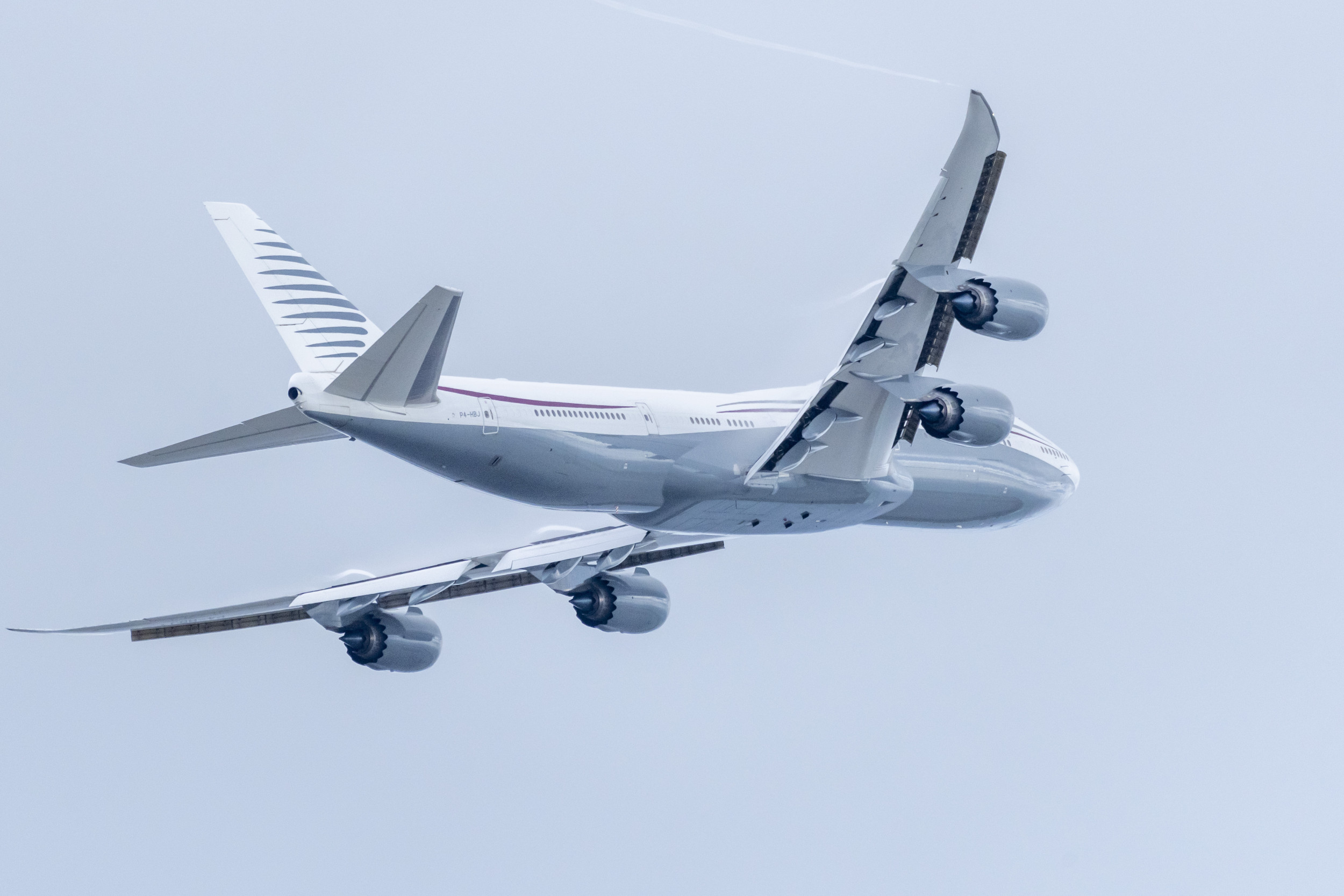 航空機・ヘリコプター QATAR AMIRI FLIGHT B747-8KB 1/400 Trump Reportedly Getting Luxury Qatari Jet as Gift Sparks Fury