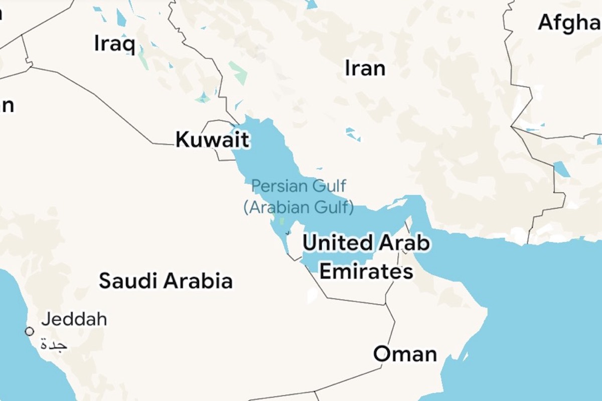 Iran Issues New Threat Against Google Over Persian Gulf Name - Newsweek