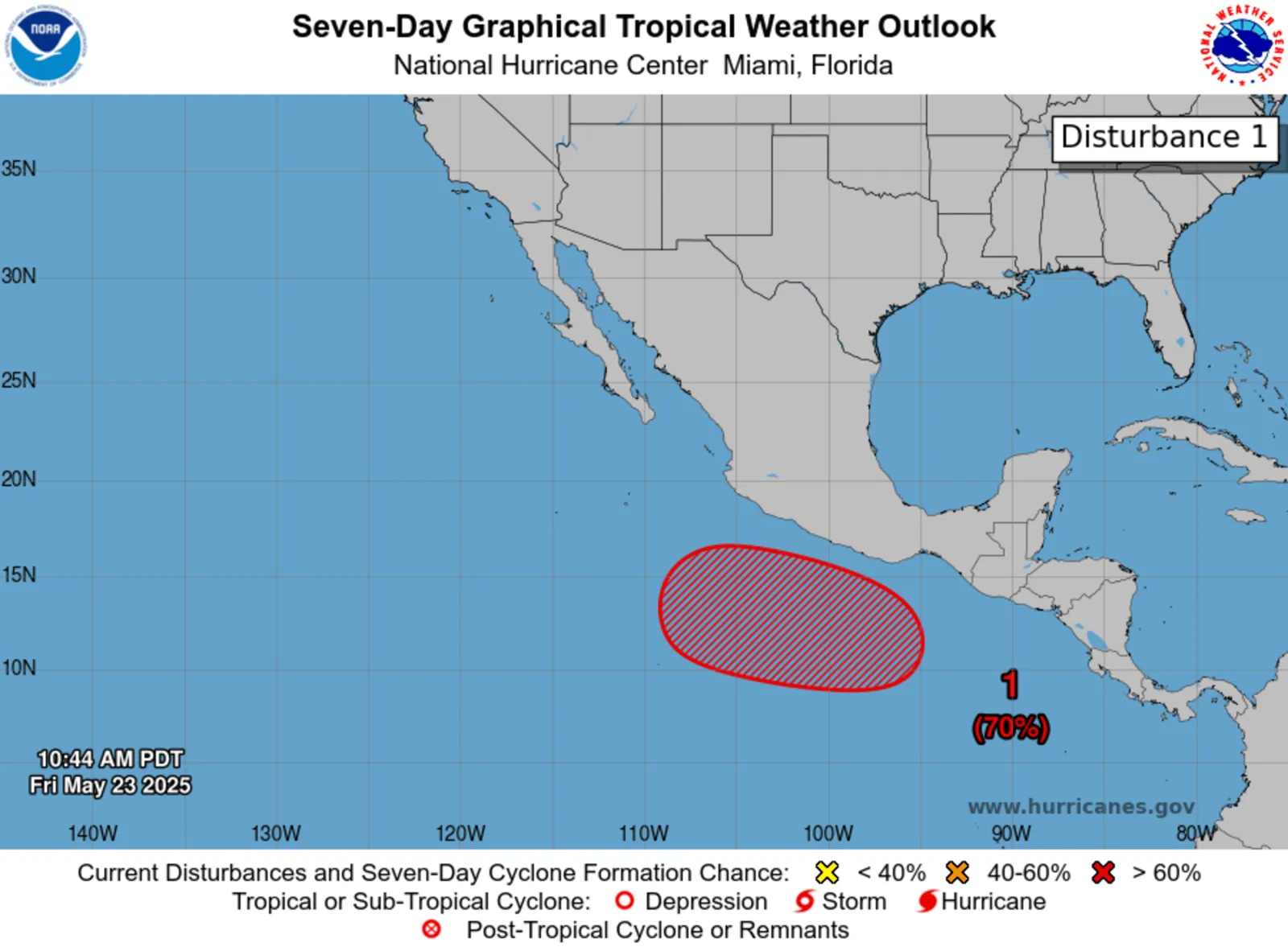 Map Shows First Tropical Storm Could Form in the Next 7 Days - Newsweek