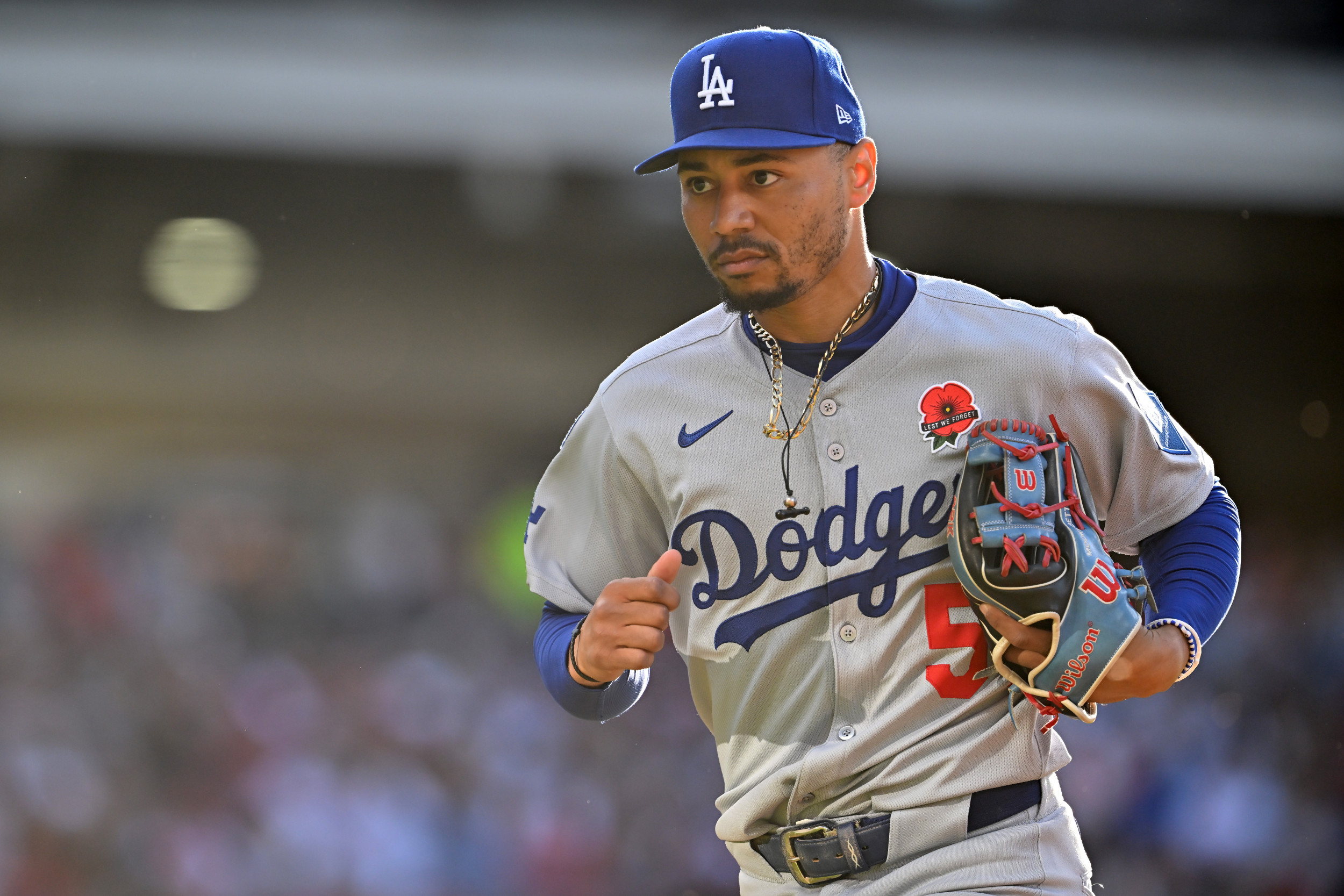 Dodgers' Mookie Betts Has Foot Injury, May Get X-Rays - Newsweek