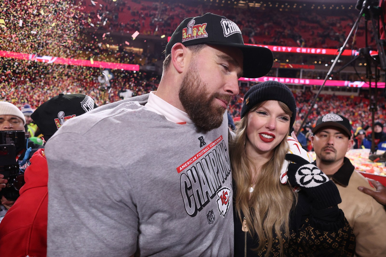 Chiefs' Travis Kelce Receives Taylor Swift Themed Motivation for 2025 -  Newsweek