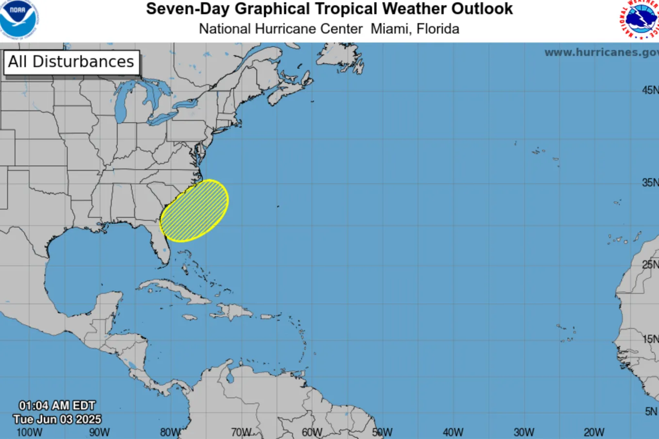 First Atlantic Storm of 2025 Could Form Within Days - Newsweek
