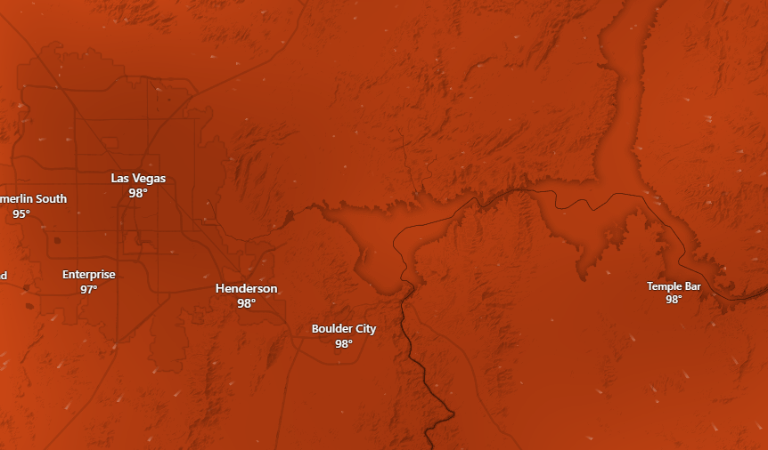 People in Las Vegas Warned of Extreme Heat Wave, 110 Degrees Forecast ...
