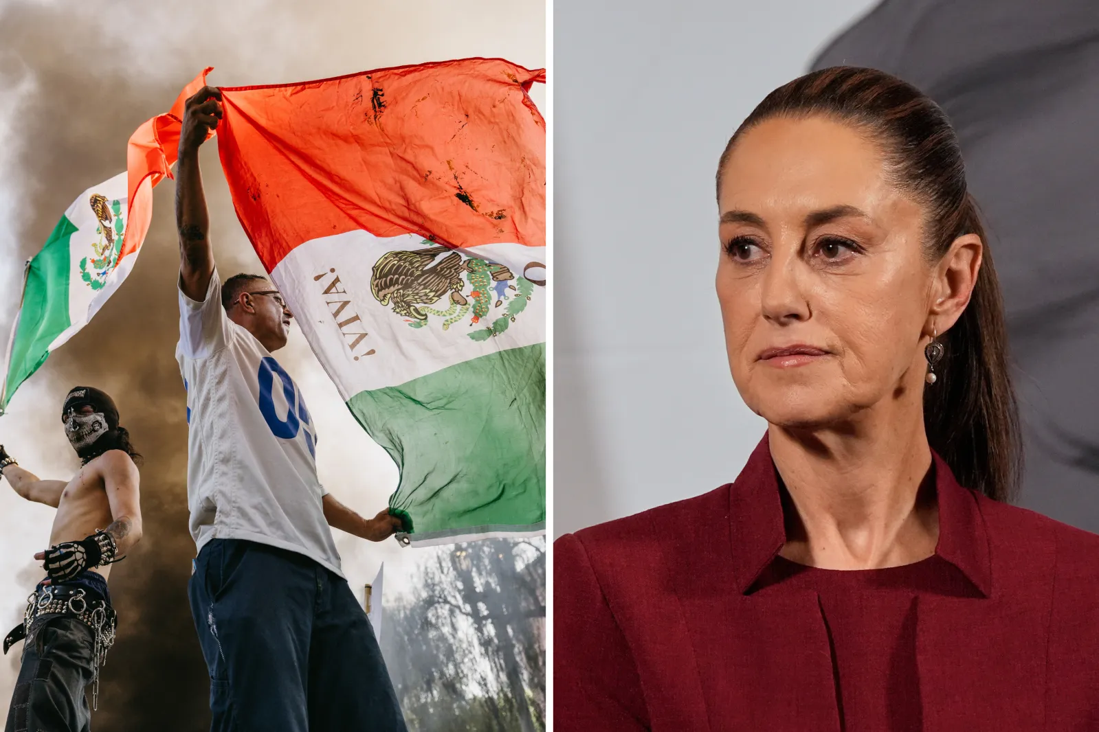 La Riots Mexico Mexico’s Claudia Sheinbaum Reacts to LA Riots - Newsweek