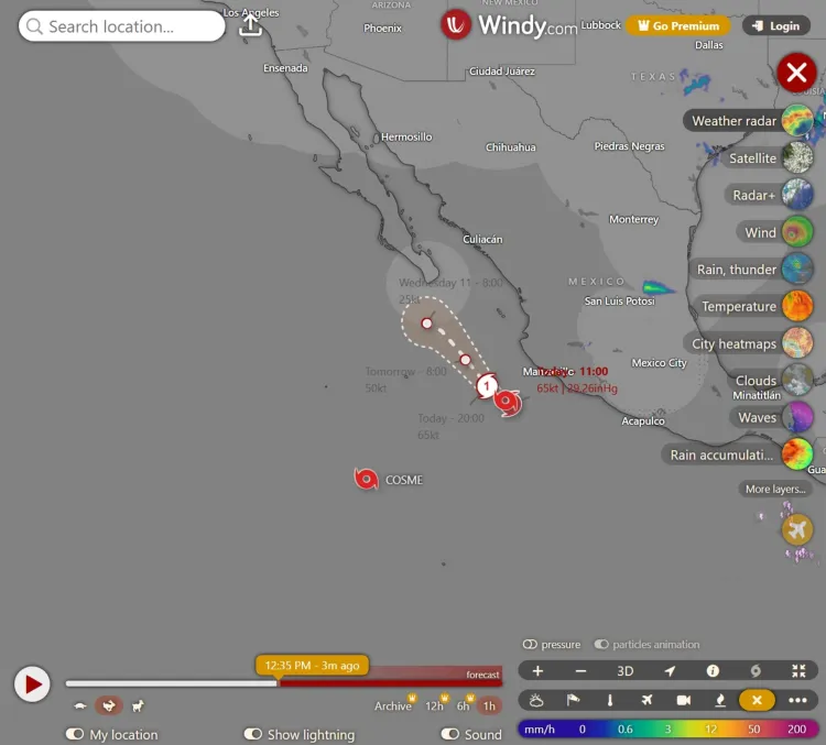 Hurricane Barbara: Live Tracker Maps - Newsweek