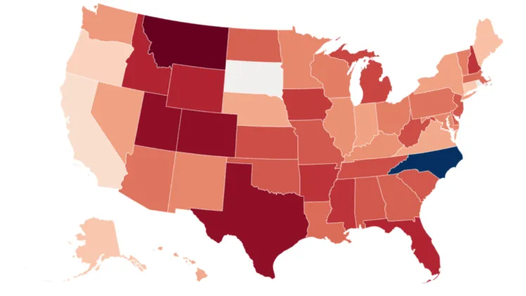 Map Shows States Where People Are Being Removed From Health Care Plan ...