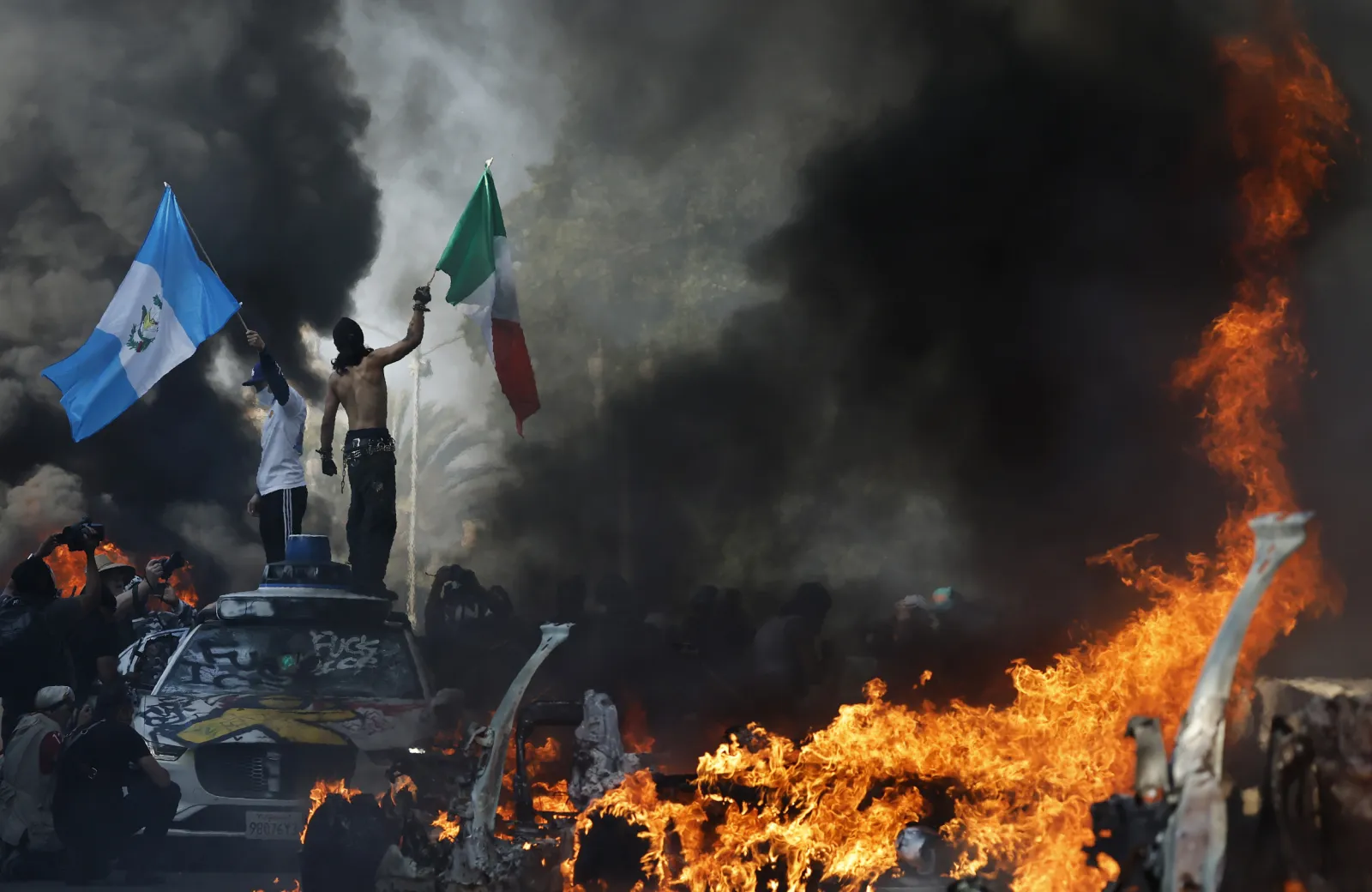 Ice Riots La LA Riots Day 5: Mayor Karen Bass Enacts New Downtown Curfew - Newsweek