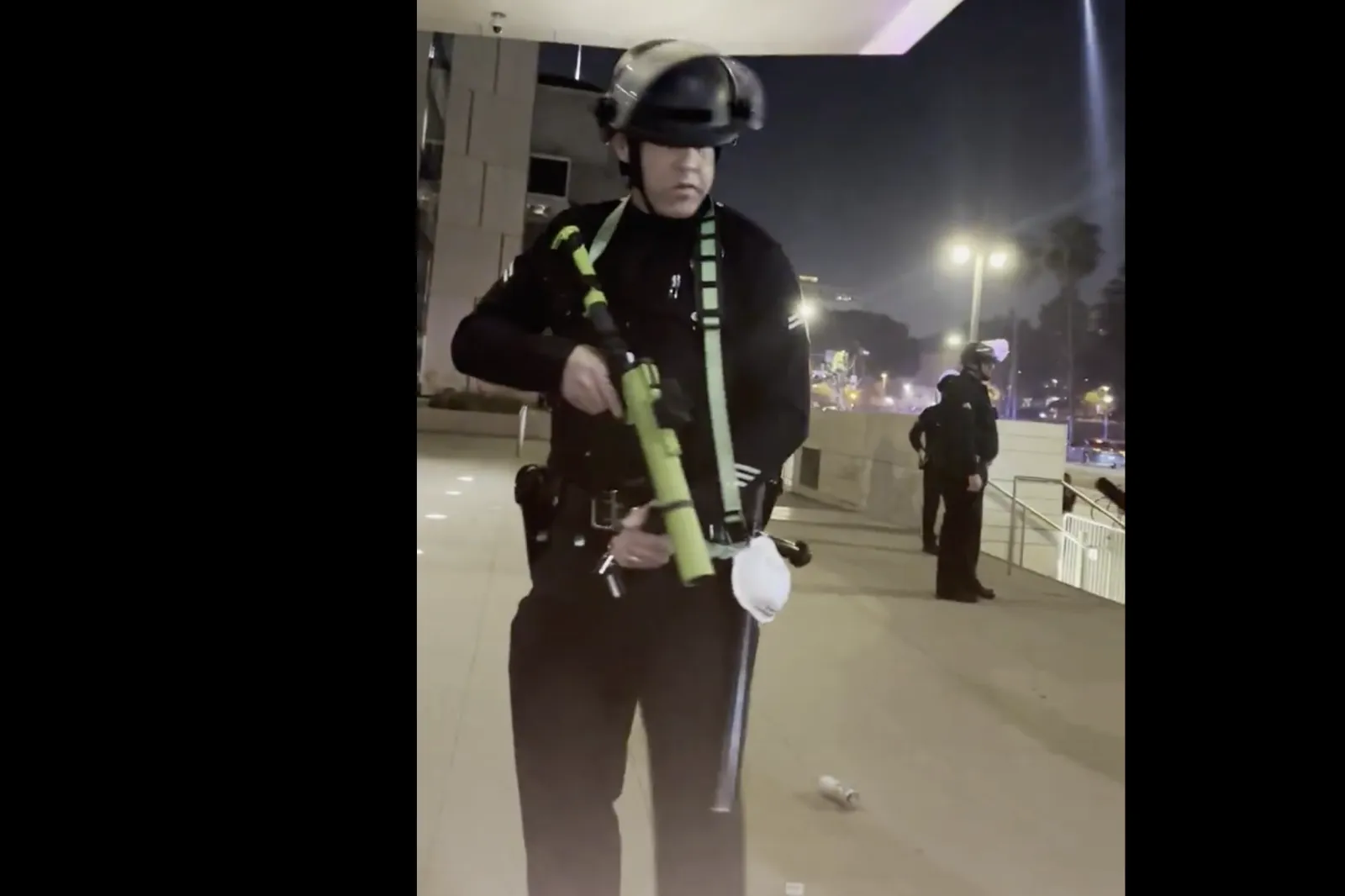 Riot Man Protester Says LA Riot Police Shot Him in Groin After Asking for ...